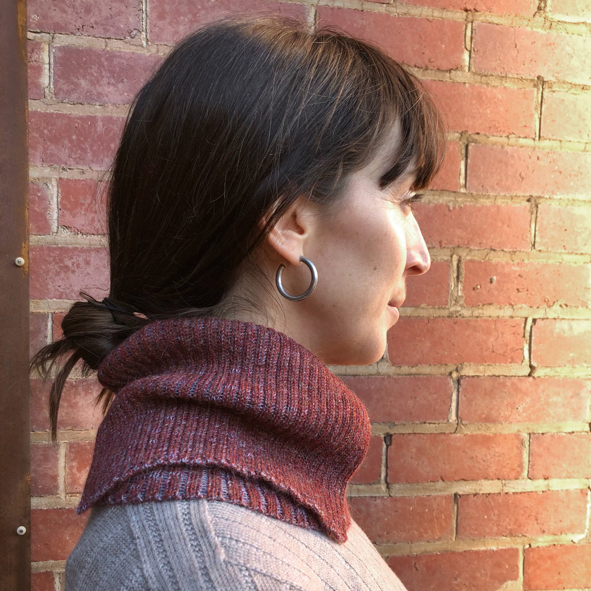 Split Tube Scarf - 100% Baby Alpaca
