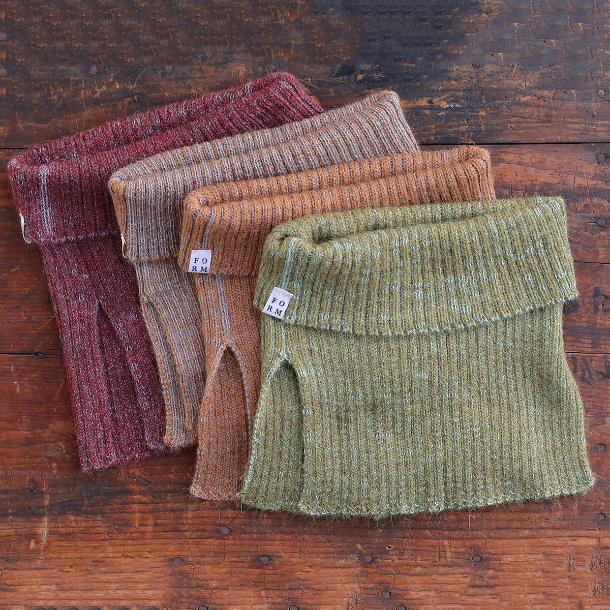 Split Tube Scarf - 100% Baby Alpaca