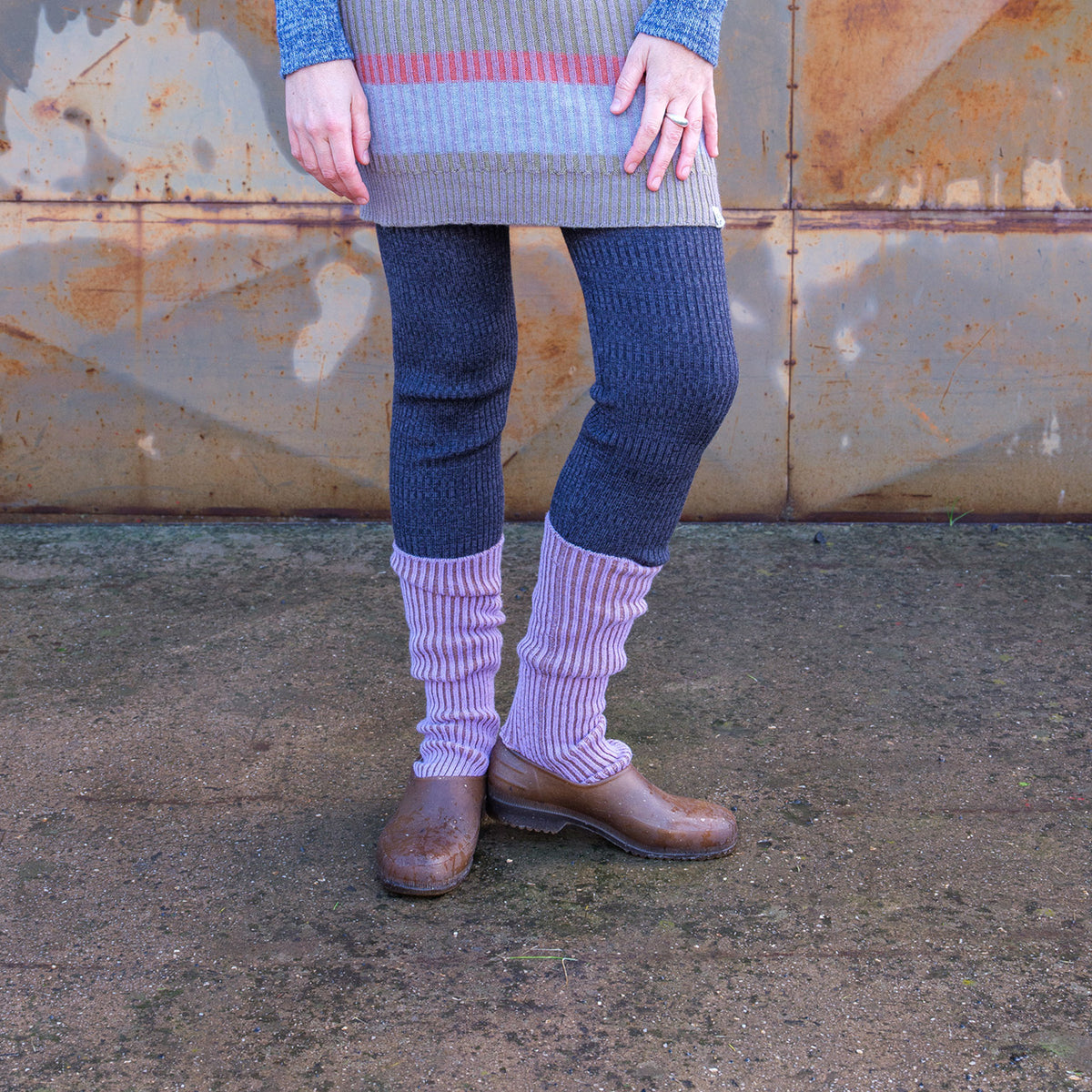 Stirrup Legwarmers - Chunky Alpaca/Wool