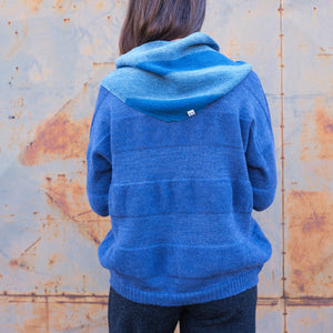 Triangle Knit Scarf - 100% Organic Merino Plant Dyed