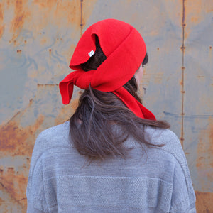 Triangle Knit Scarf - Extra Fine Merino - Primary Colours