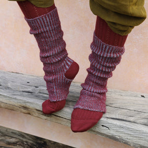Stirrup Legwarmers - 100% Baby Alpaca