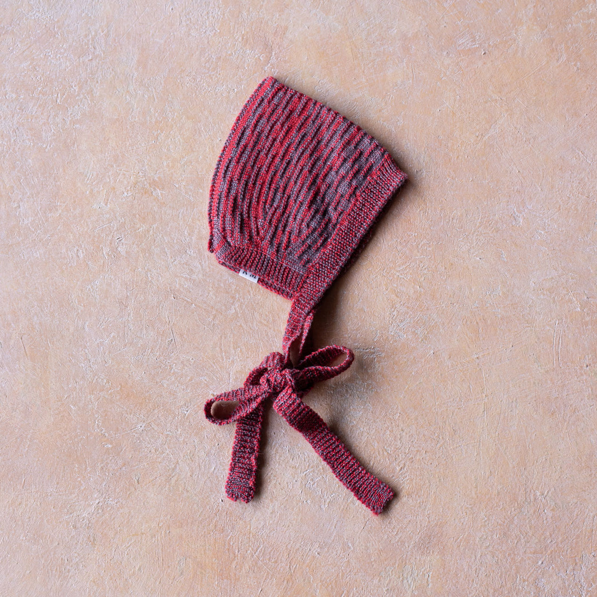 Baby Bonnet - 100% Organic Plant Dyed GOTS Merino Wool (0-24m)