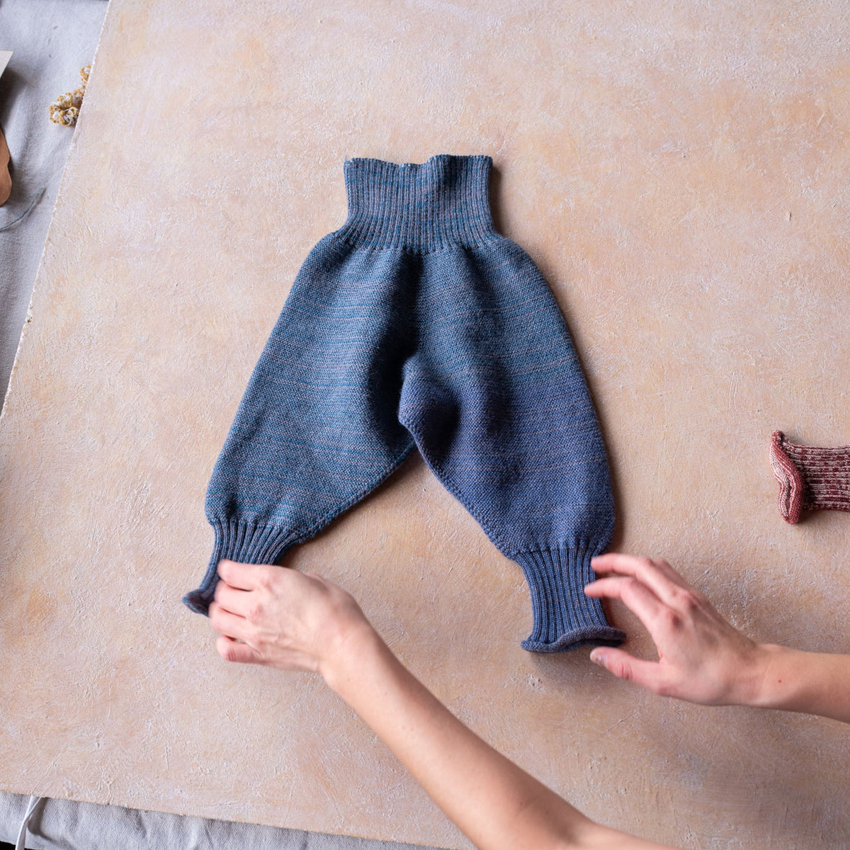 Baby Pantaloons - 100% Organic Plant Dyed GOTS Merino Wool (0-3y)
