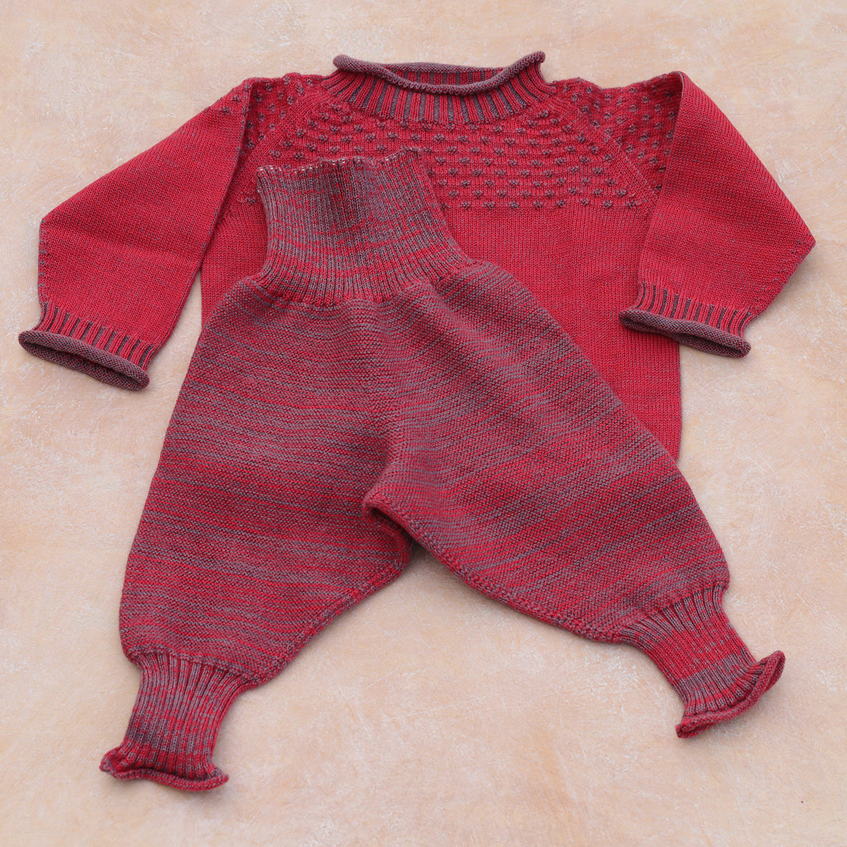 Baby Pantaloons - 100% Organic Plant Dyed GOTS Merino Wool (0-3y)