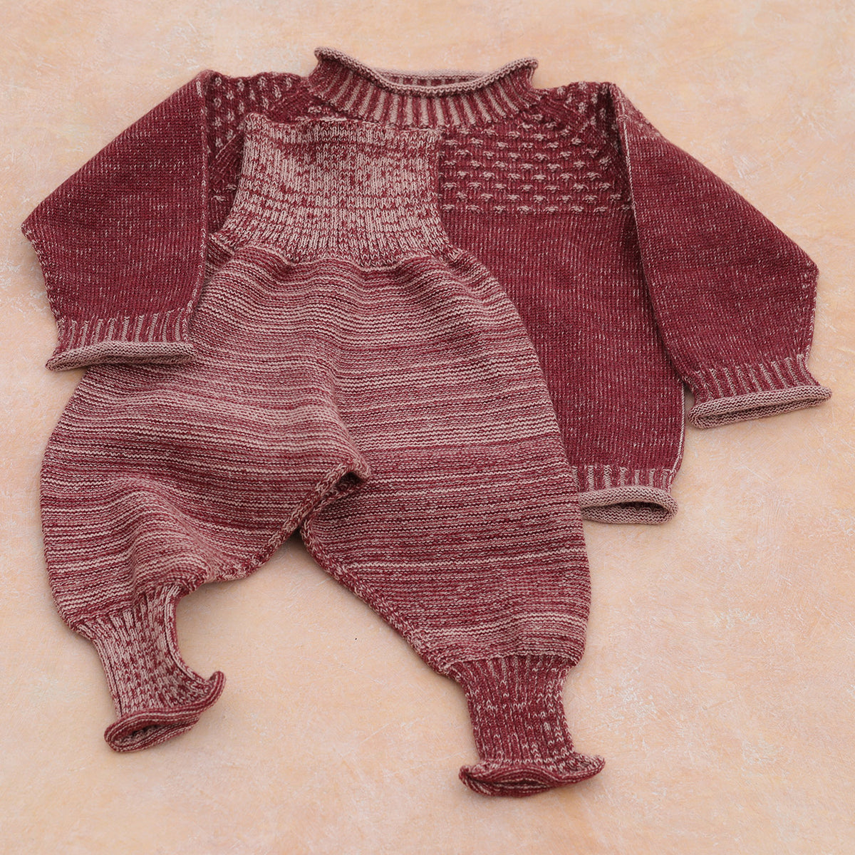 Baby Pantaloons - 100% Organic Plant Dyed GOTS Merino Wool (0-3y)