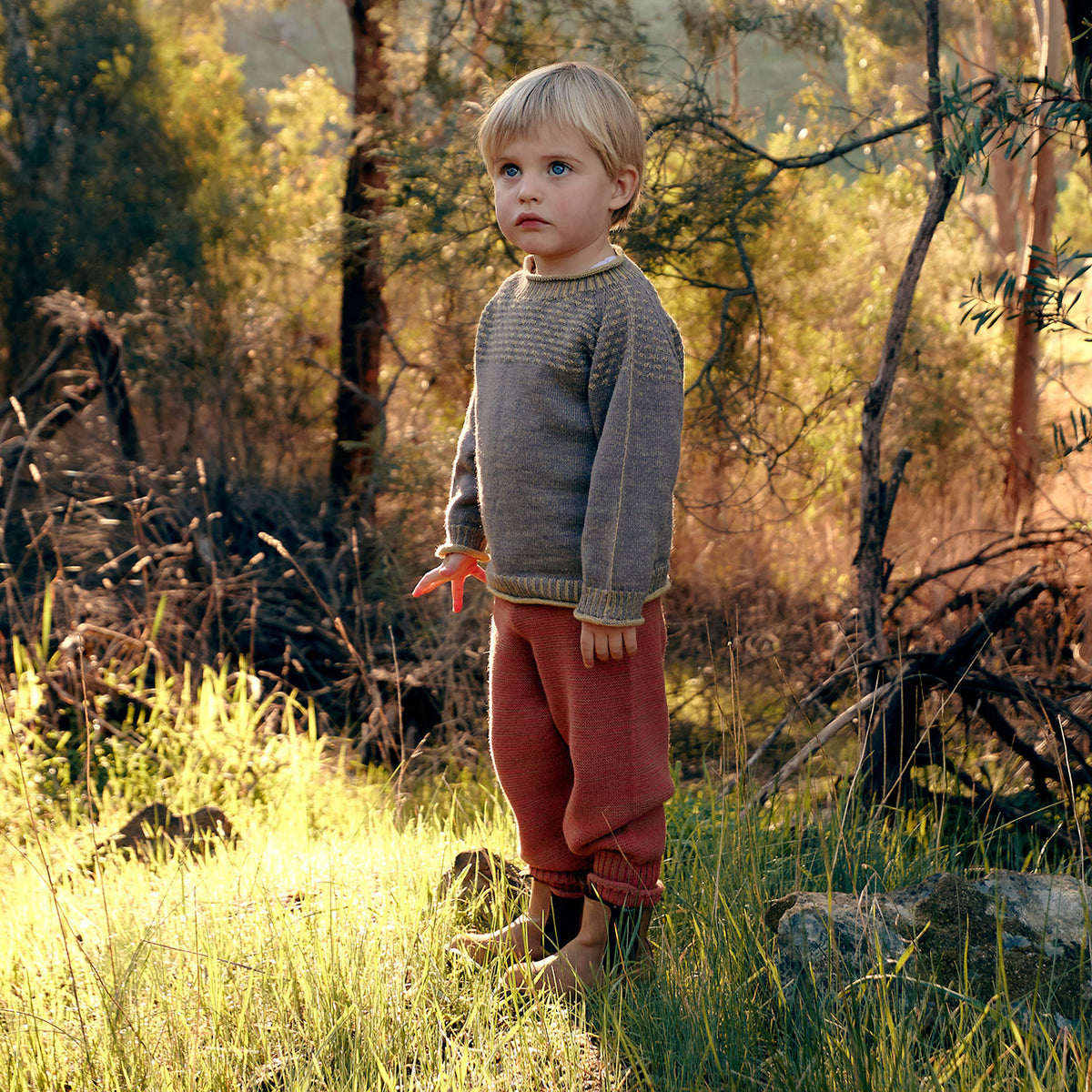 Baby Pantaloons - 100% Organic Plant Dyed GOTS Merino Wool (0-3y)