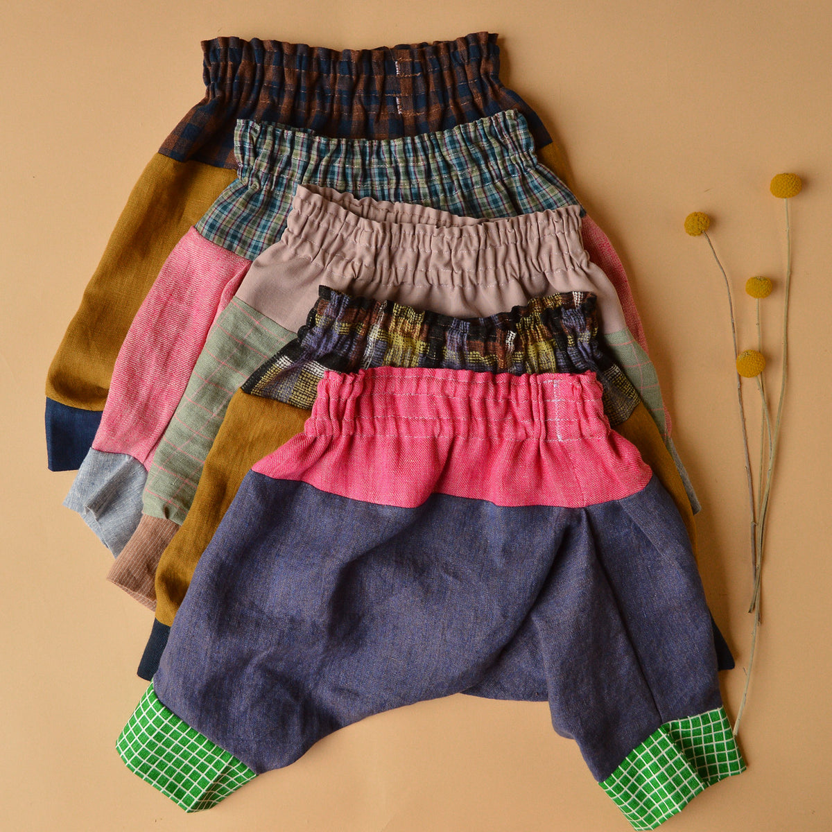 Toddler Pantaloons - Umiform Remnants - Zero Waste (2-4y)