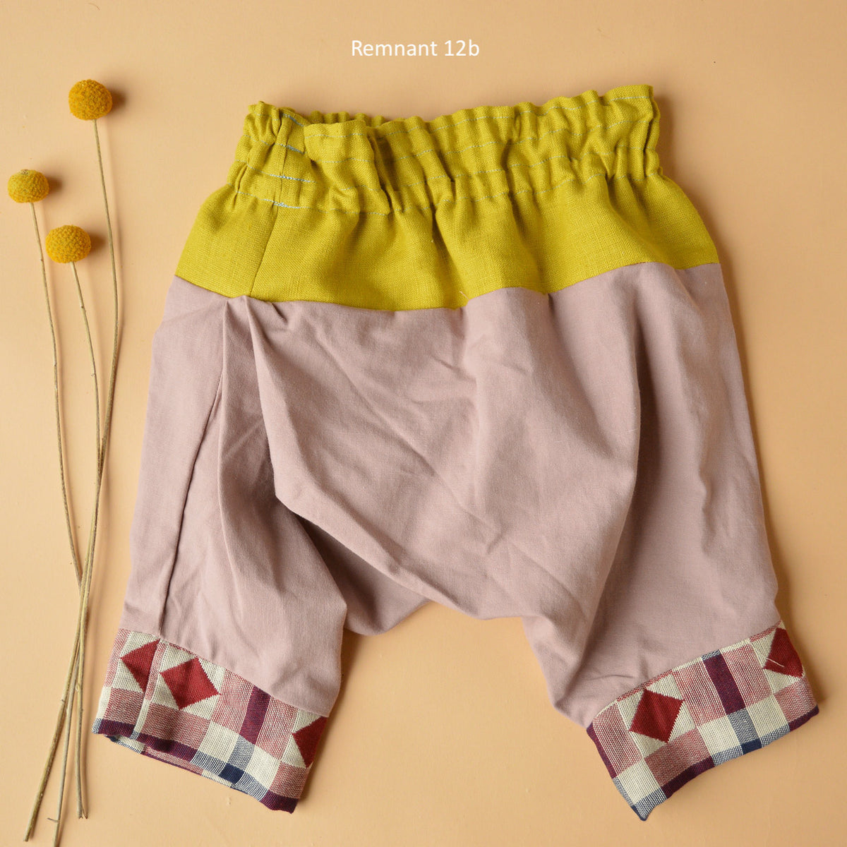 Richmond Nona Fleece Bermuda - Yellow Richmond Nona Fleece Bermuda - Yellow