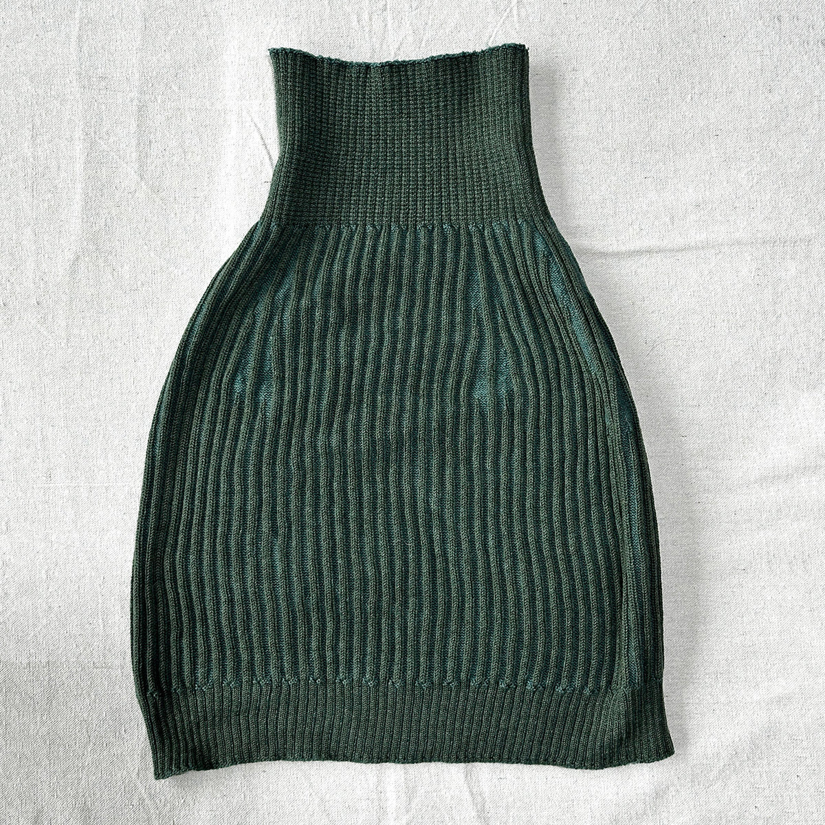 Mia Rib Knit Bellywarmer Skirt - Mini - 100% Extrafine Merino