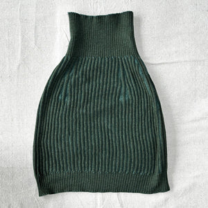 Mia Rib Knit Bellywarmer Skirt - Mini - 100% Extrafine Merino