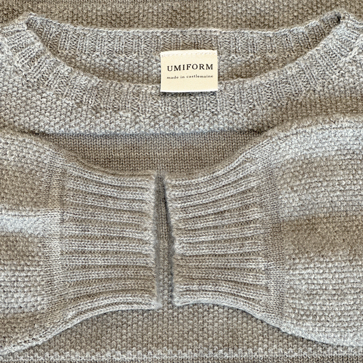 Moss Crop Jumper - 100% Highland Wool - Oat