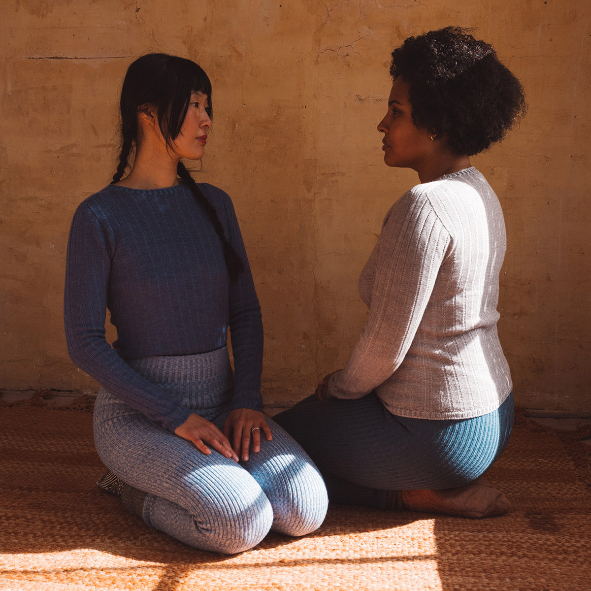 Nico Pullover - 100% Extra Fine Merino - Azure Blue