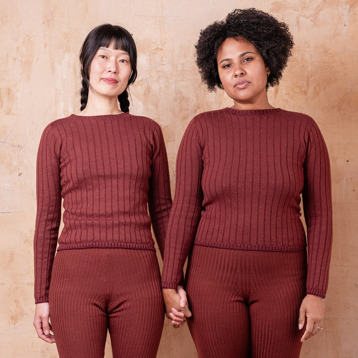 Nico Pullover - 100% Extra Fine Merino - Marsala *Pre-Order