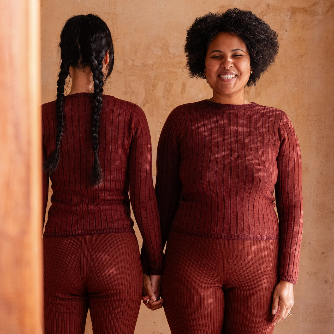 Nico Pullover - 100% Extra Fine Merino - Marsala *Pre-Order