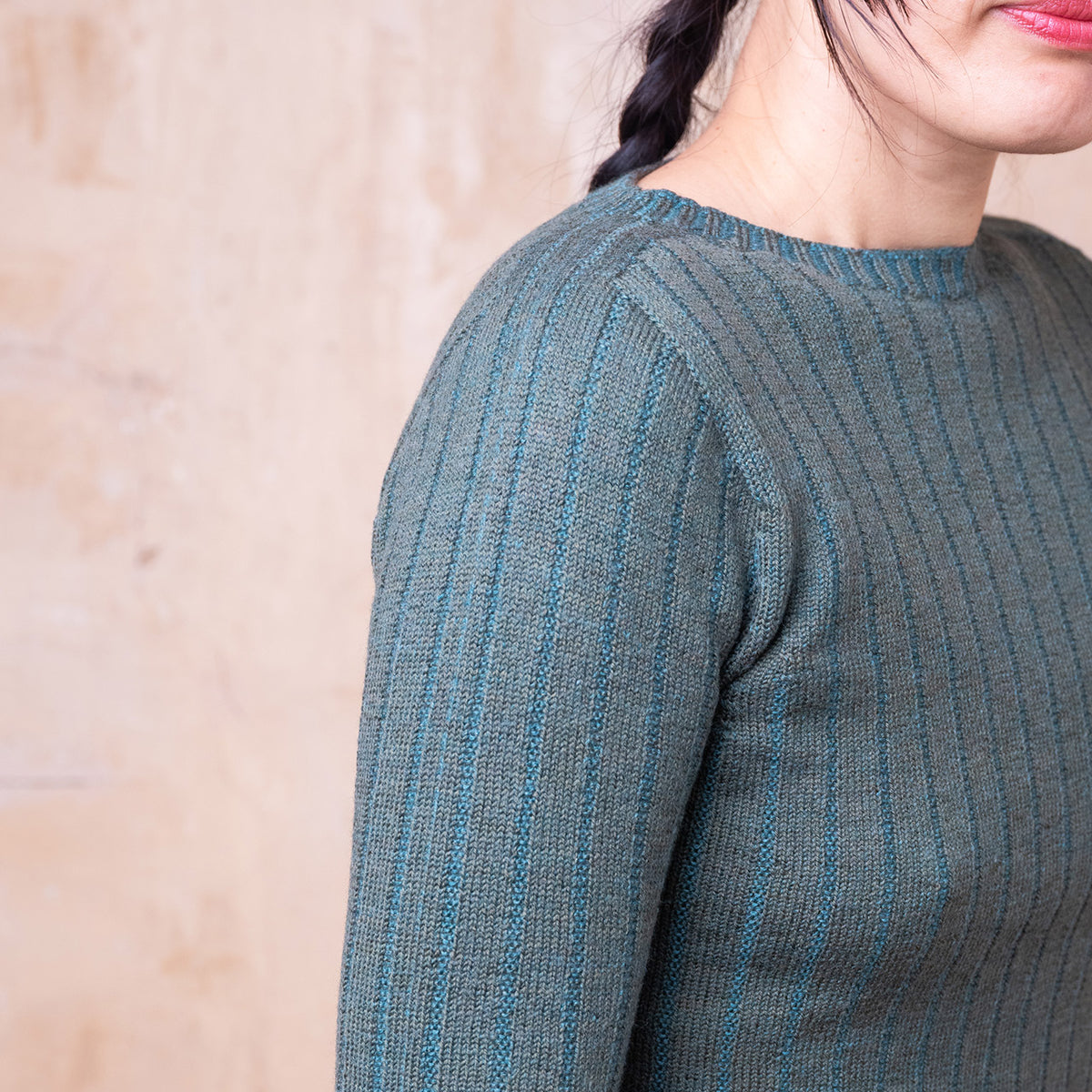 Nico Pullover - 100% Extra Fine Merino - Olive