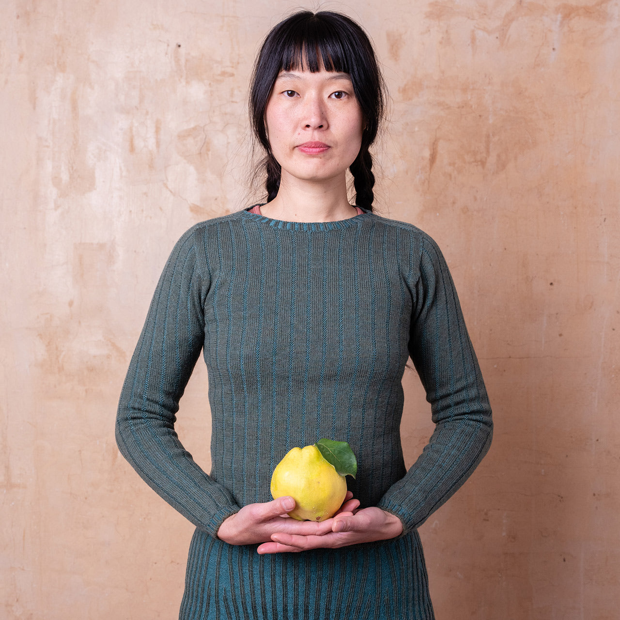 Nico Pullover - 100% Extra Fine Merino - Olive