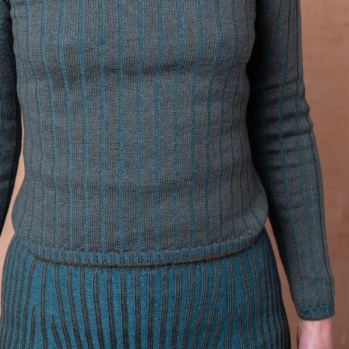 Nico Pullover - 100% Extra Fine Merino - Olive