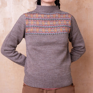 Fara Fairisle Vintage Yoke Sweater - Highland Wool