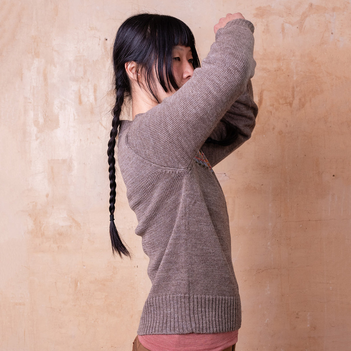 Fara Fairisle Vintage Yoke Sweater - Highland Wool
