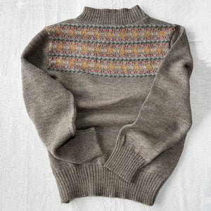 Fara Fairisle Vintage Yoke Sweater - Highland Wool