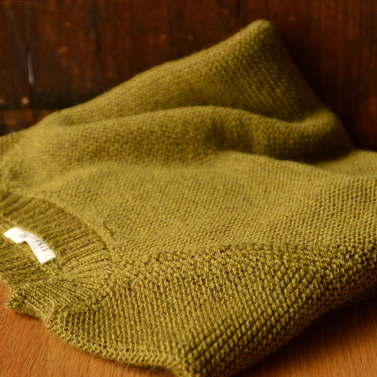 Women's Lise Half Sleeve Sweater - 100% Baby Alpaca - Pistachio (S-L) *Returning 2026