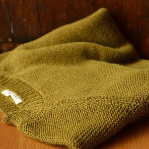Women's Lise Half Sleeve Sweater - 100% Baby Alpaca - Pistachio (S-L)