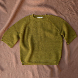 Women's Lise Half Sleeve Sweater - 100% Baby Alpaca (S-L)