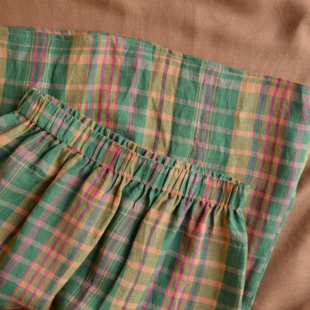 Pocket Skirt - 100% European Linen - Mad Hatter (Women S-L)