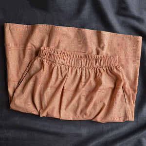 Bagru Block Print Pocket Skirt - 100% Hand Printed Indian Cotton (Women S-L)