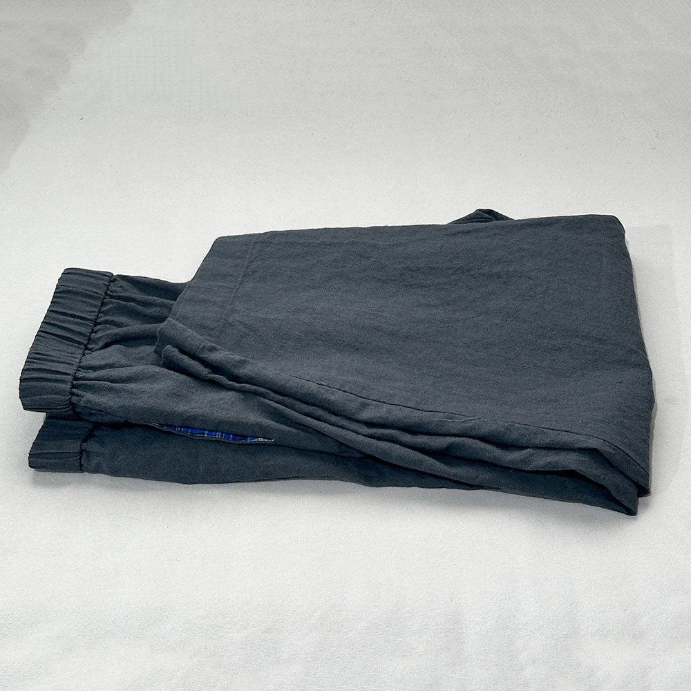 Market Pants - Organic Cotton/Recycled Linen - Diesel Blue