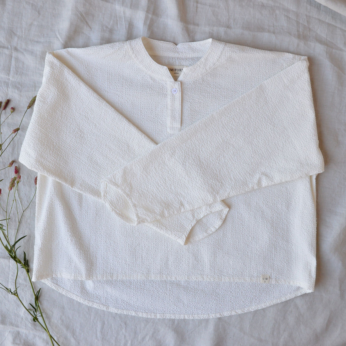 Women's Garden Shirt in Organic Seersucker