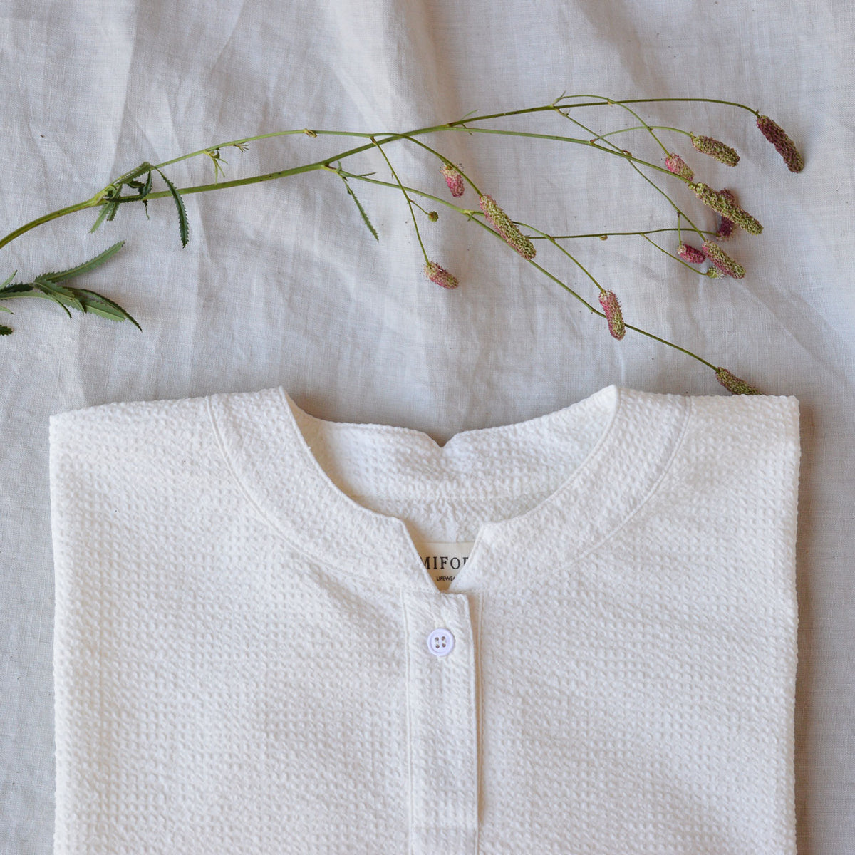 Women's Garden Shirt in Organic Seersucker