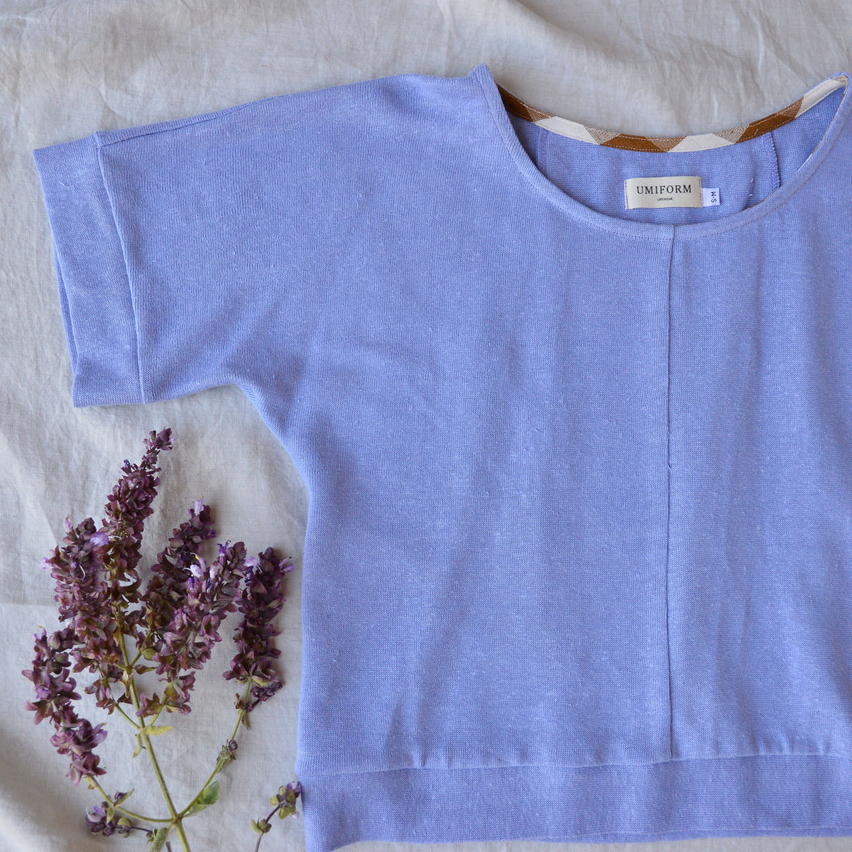 Women's Hemp Pieces Tee - 100% Hemp - Lilac (SS2425) *Retired colour