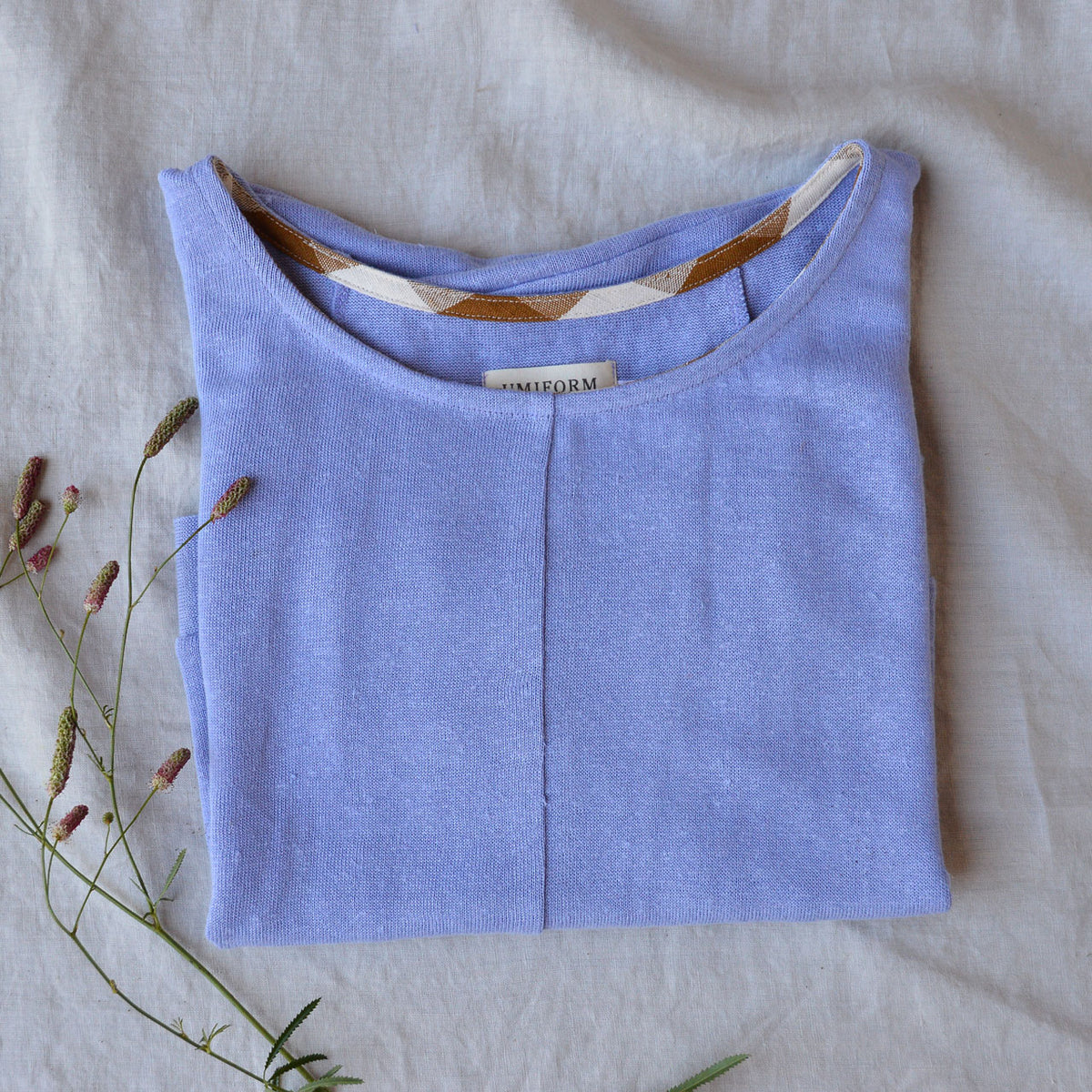 Women's Hemp Pieces Tee - 100% Hemp - Lilac (SS2425) *Retired colour