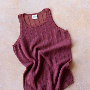 Inez Tank - Organic Cotton/Merino Knit