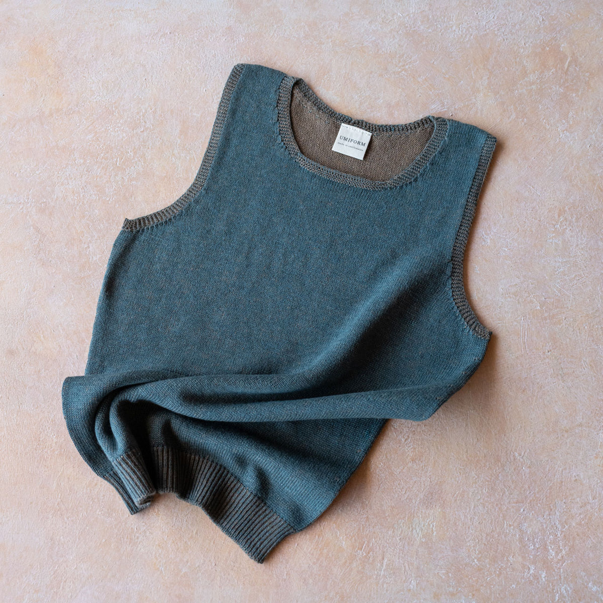 Clara Singlet - Organic Cotton/Merino Knit