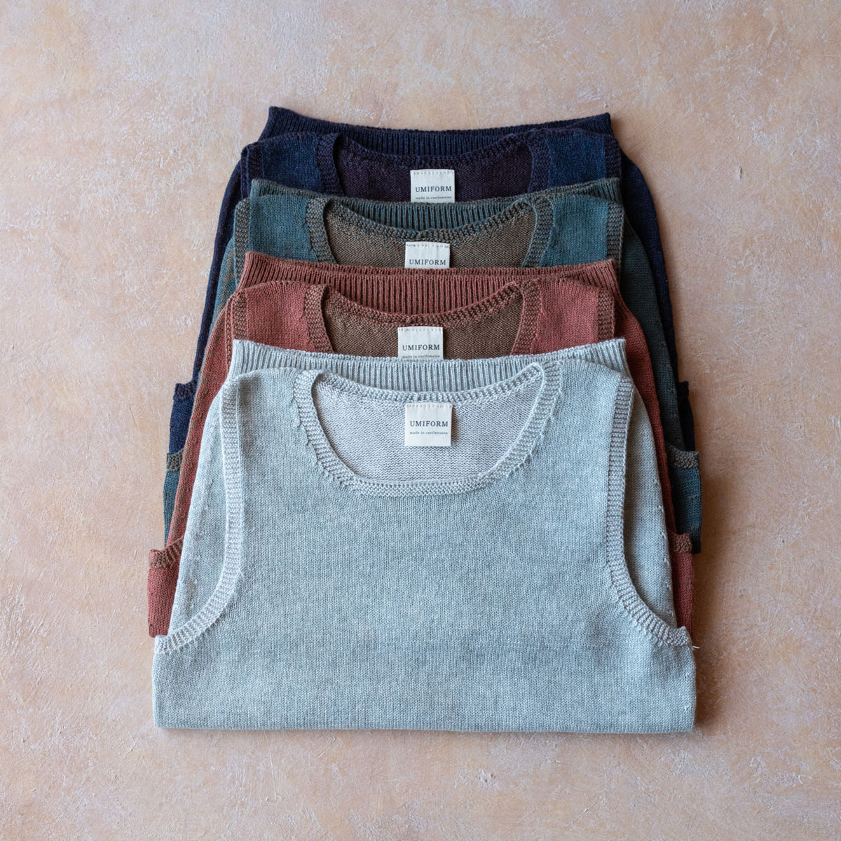 Clara Singlet - Organic Cotton/Merino Knit