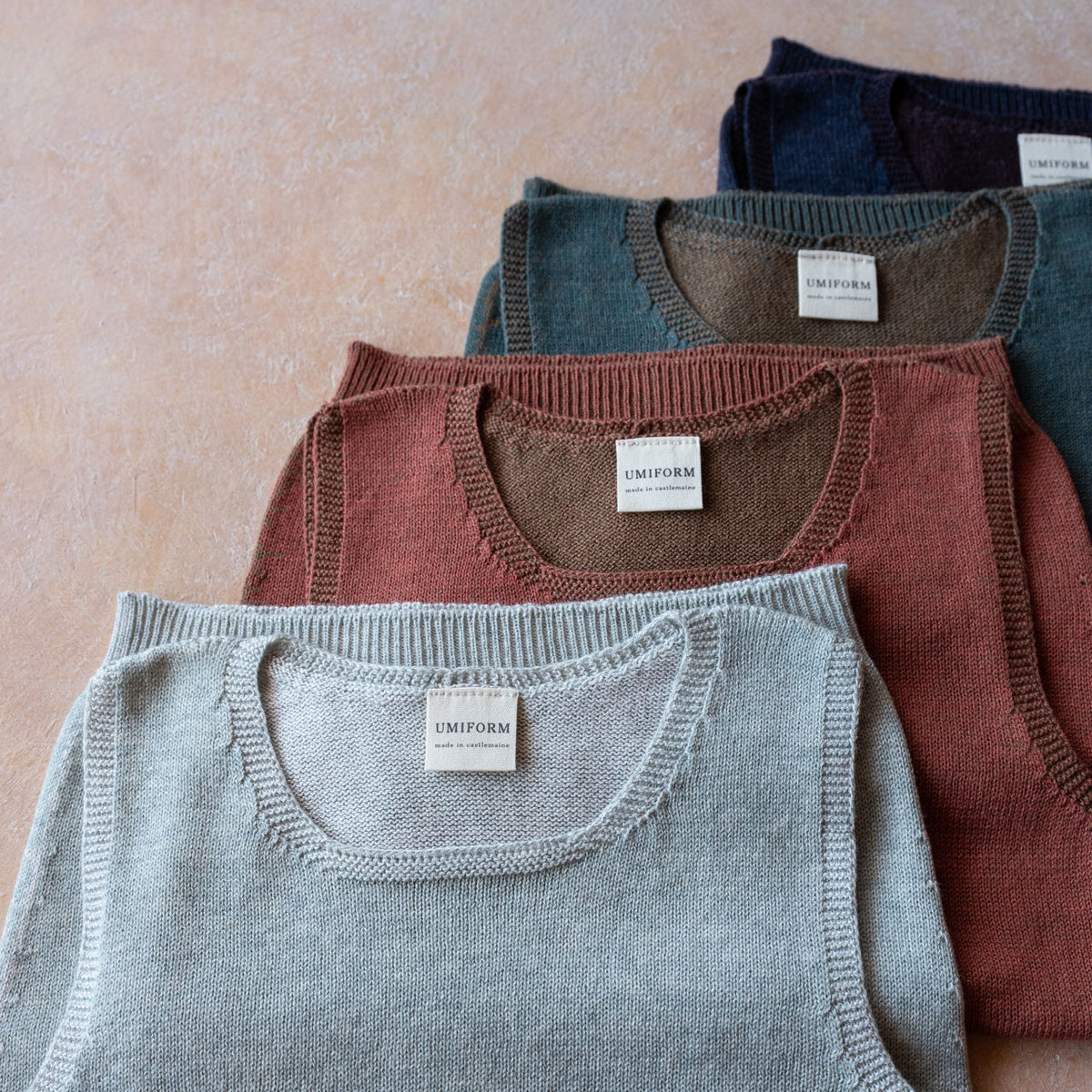 Clara Singlet - Organic Cotton/Merino Knit