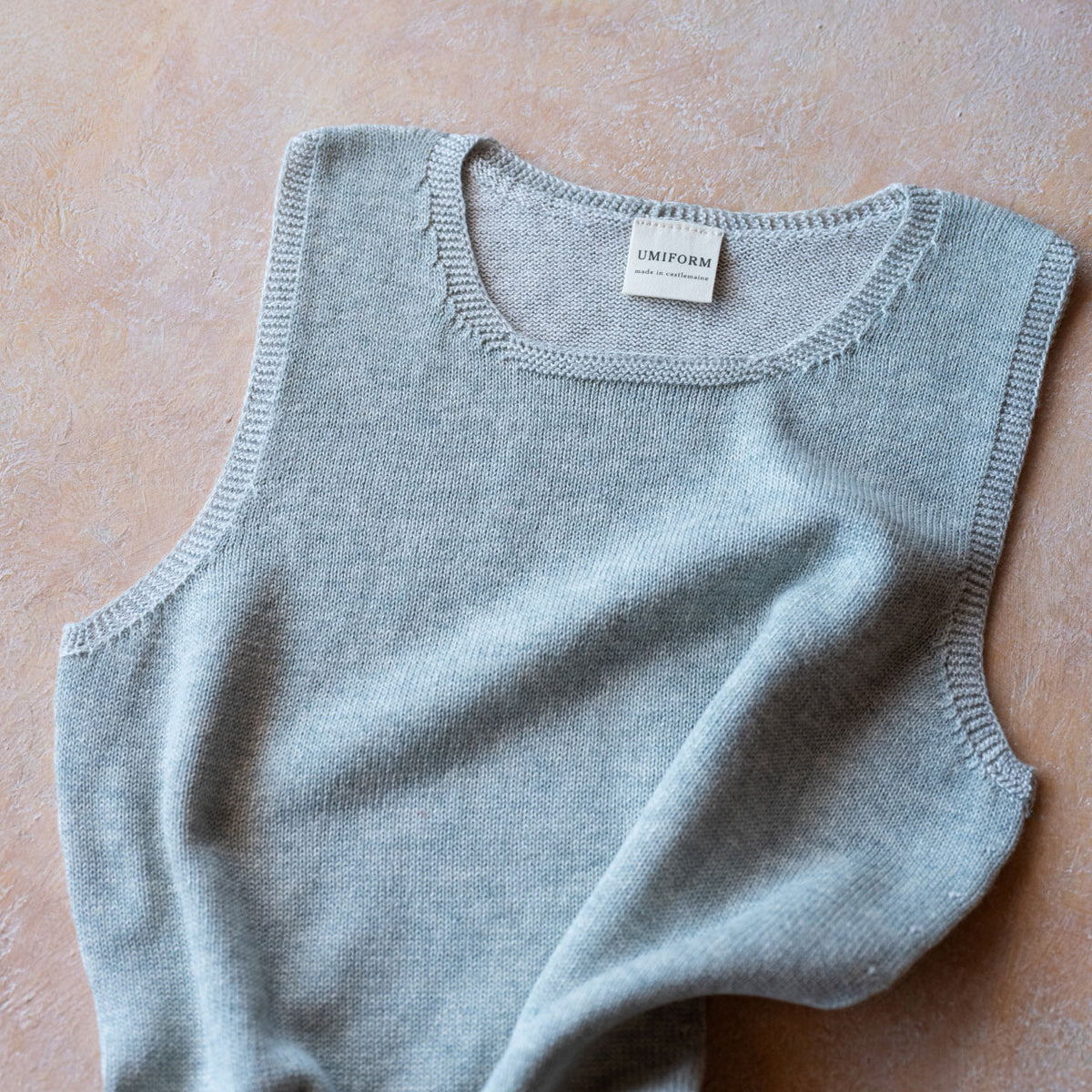 Clara Singlet - Organic Cotton/Merino Knit