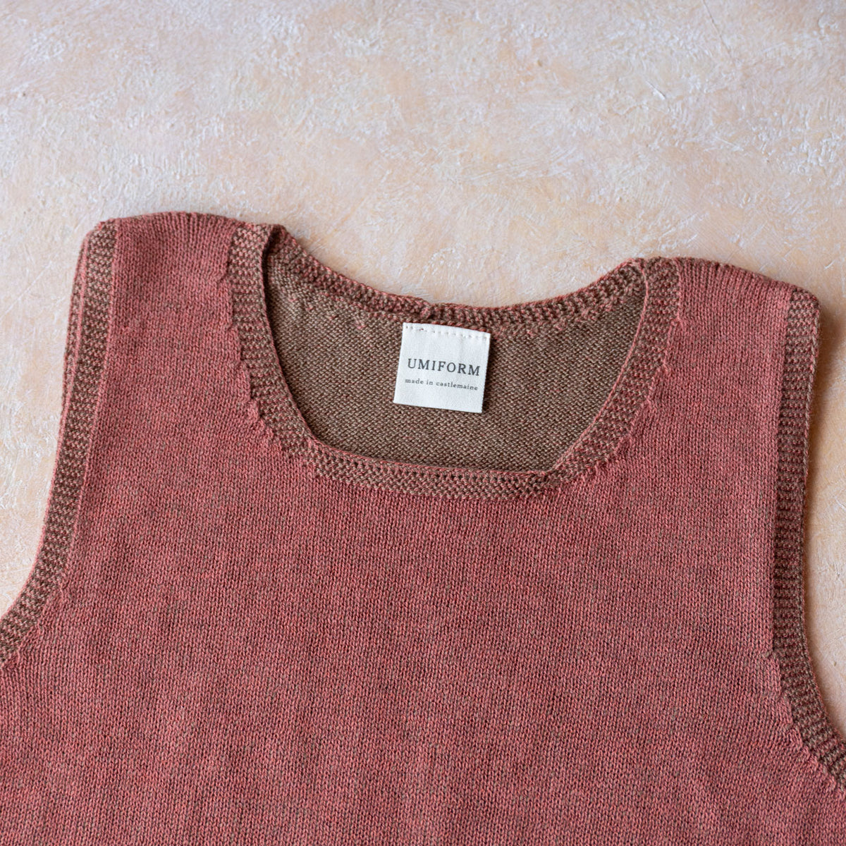 Clara Singlet - Organic Cotton/Merino Knit