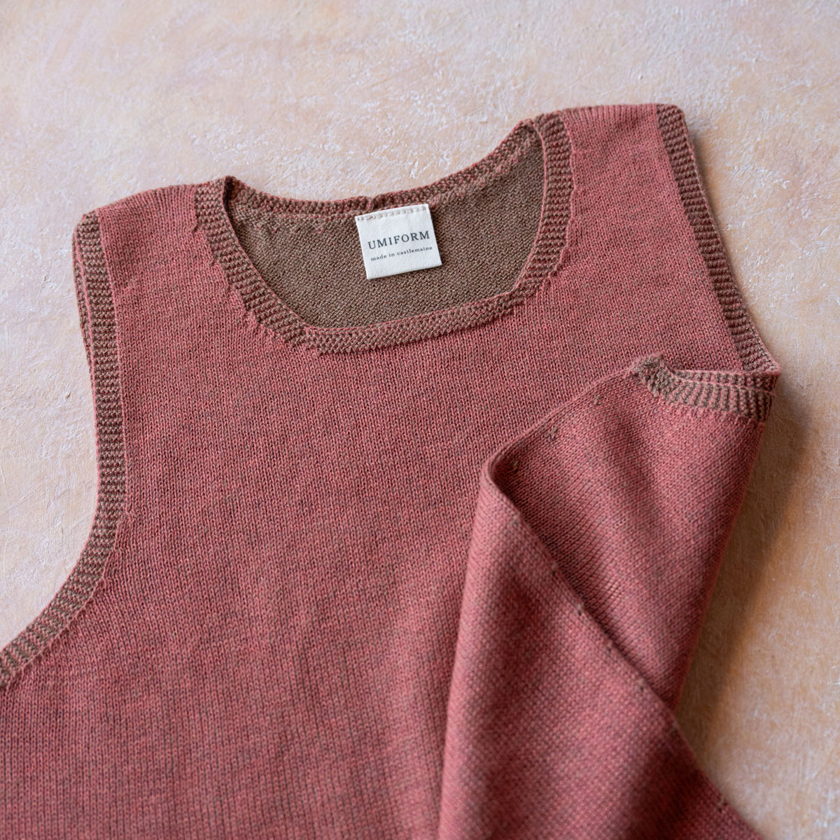 Clara Singlet - Organic Cotton/Merino Knit