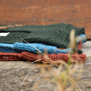 Women's Rico Vest - 100% Baby Alpaca - Rust Melange (S-L)