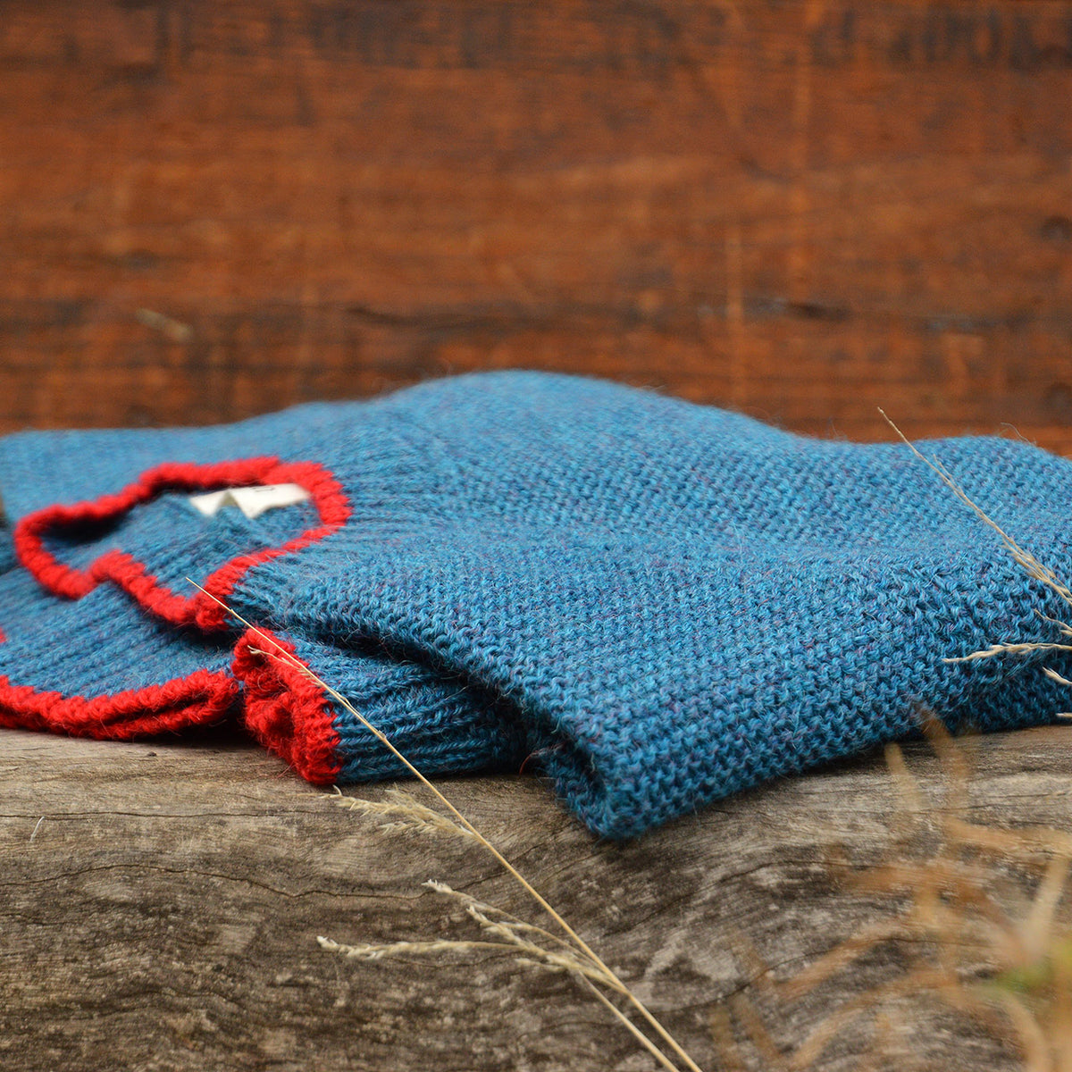 Women's Cable Crop Jumper - 100% Baby Alpaca - Light Peacock (S-L)