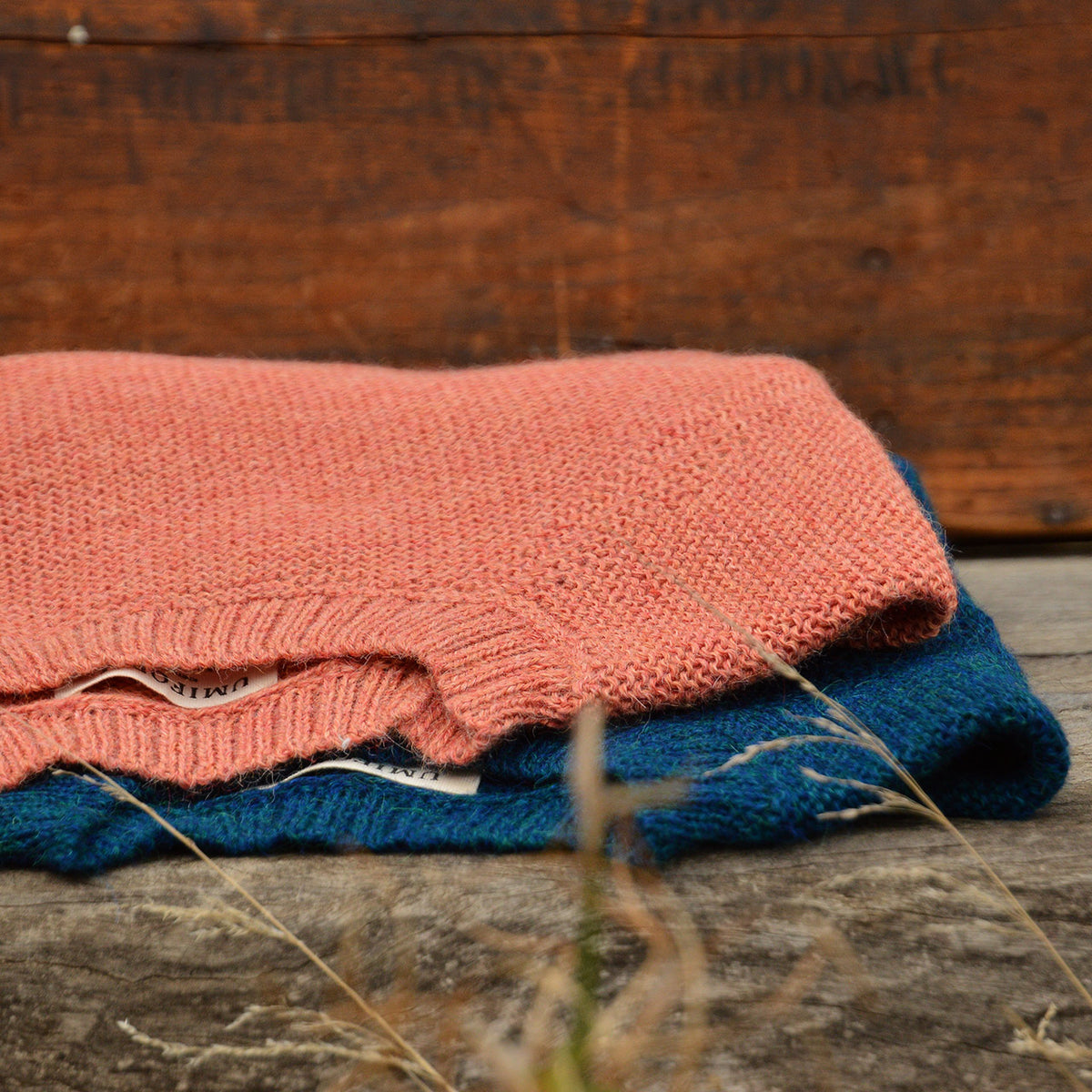 Women's Lise Half Sleeve Sweater - 100% Baby Alpaca - Peacock (S-L)