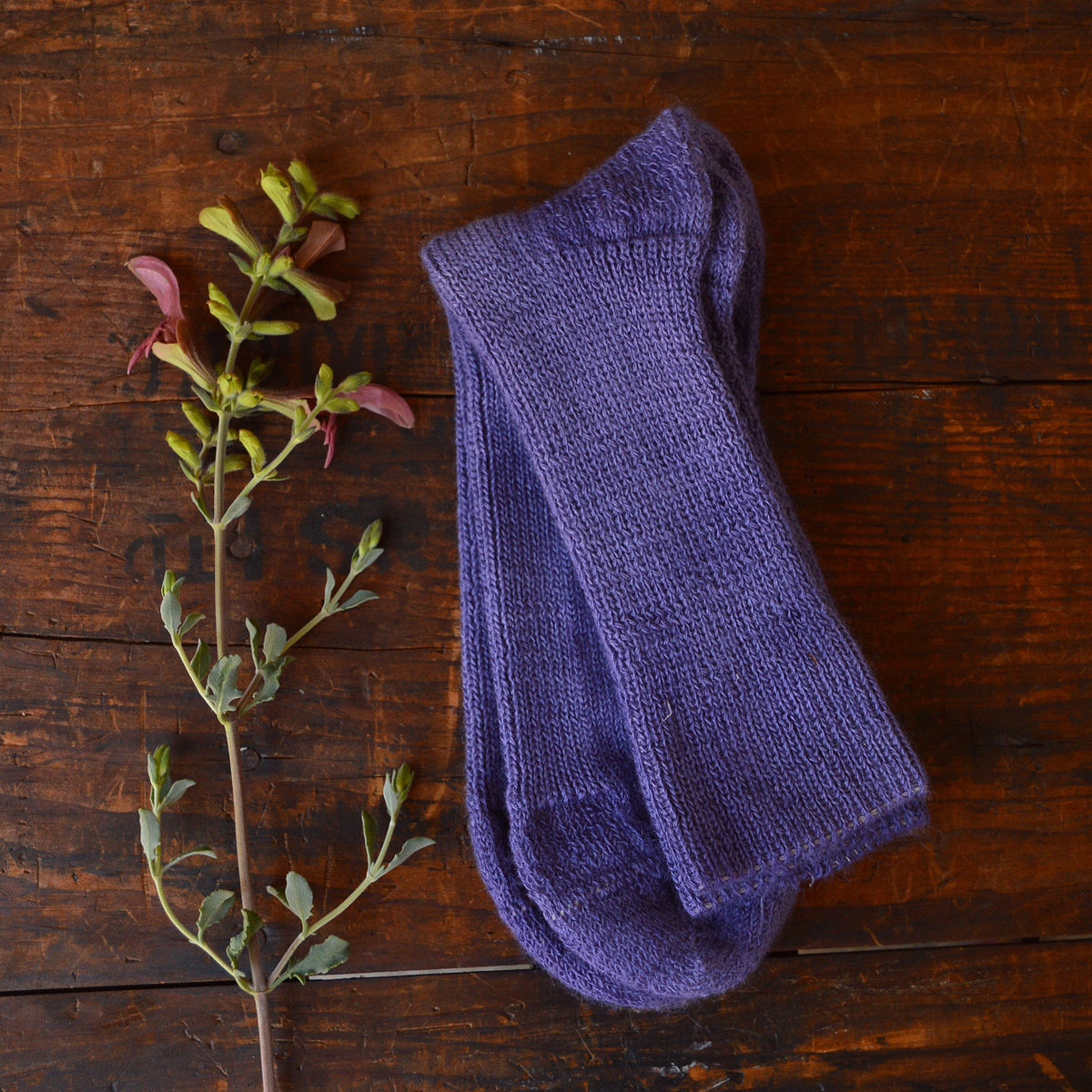 Plant Dyed Organic Wool/Silk Socks (36-43) *Returning 2026