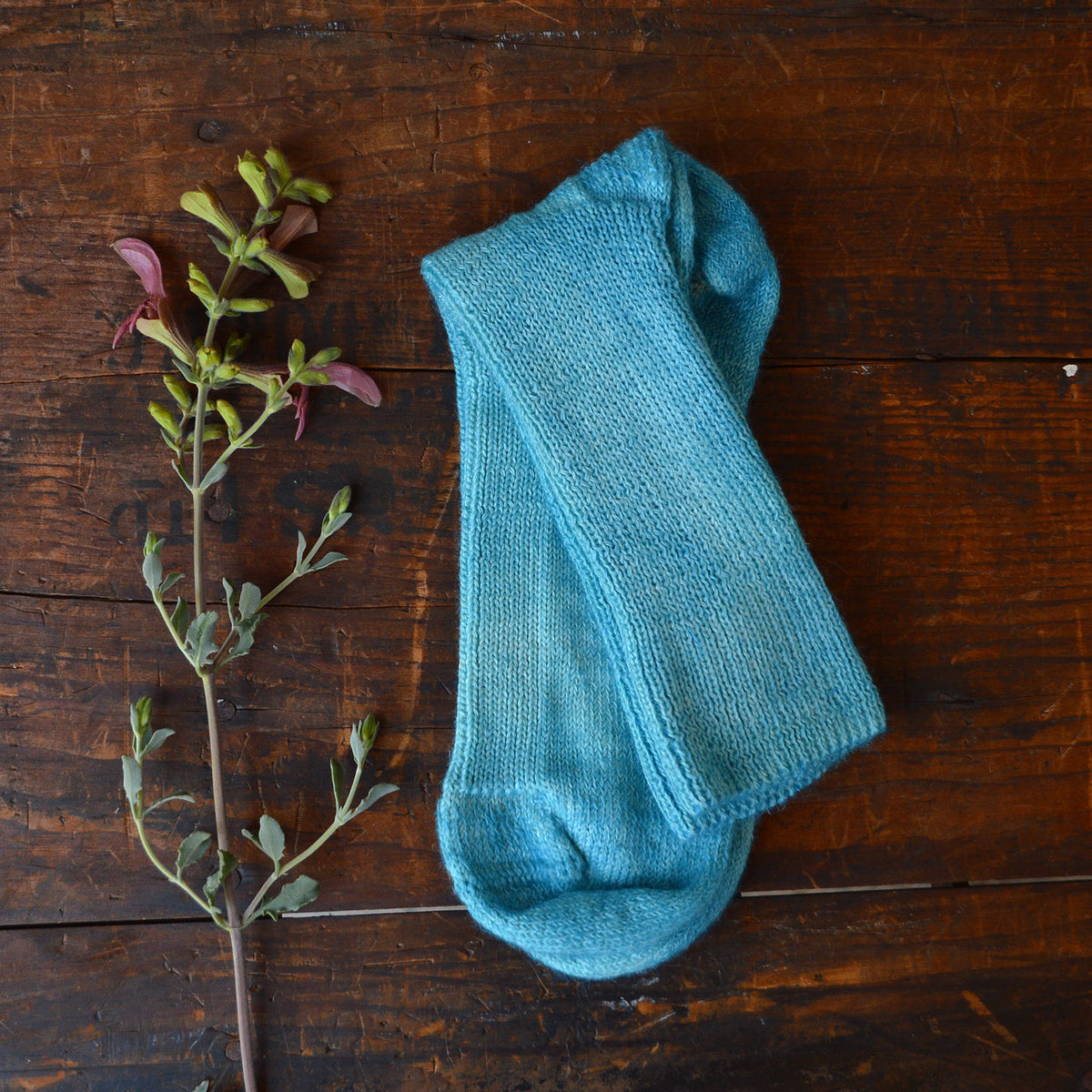 Plant Dyed Organic Wool/Silk Socks (36-43) *Returning 2026