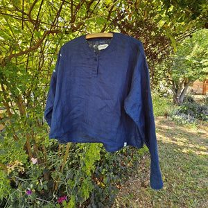 Women's Garden Shirt in Handkerchief Linen