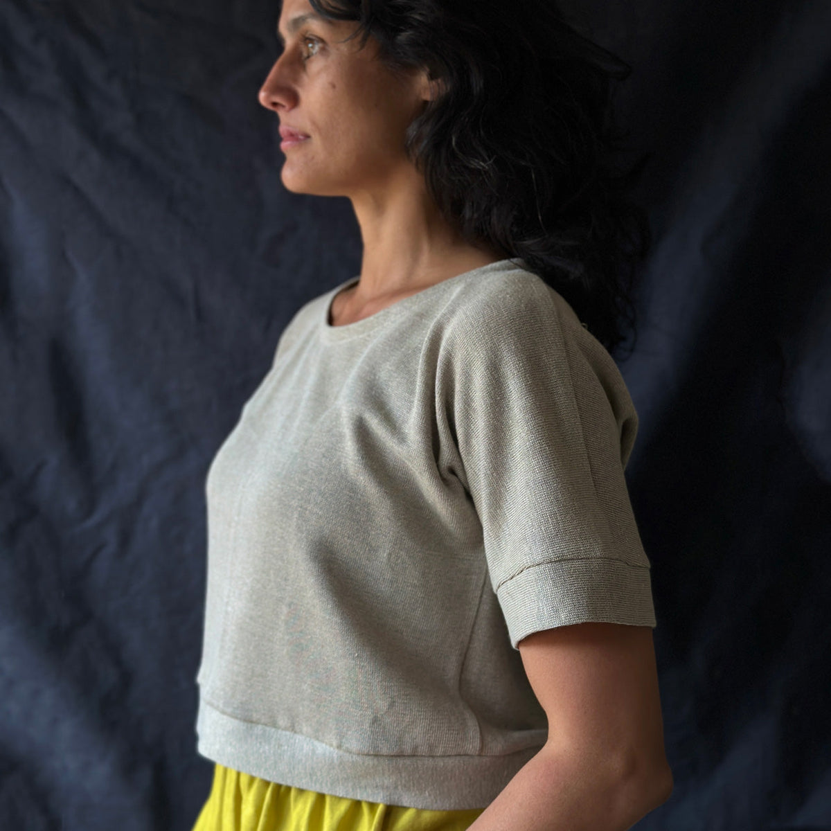 Women's Hemp Pieces Top - 100% Hemp - Natural Hemp *Returning soon