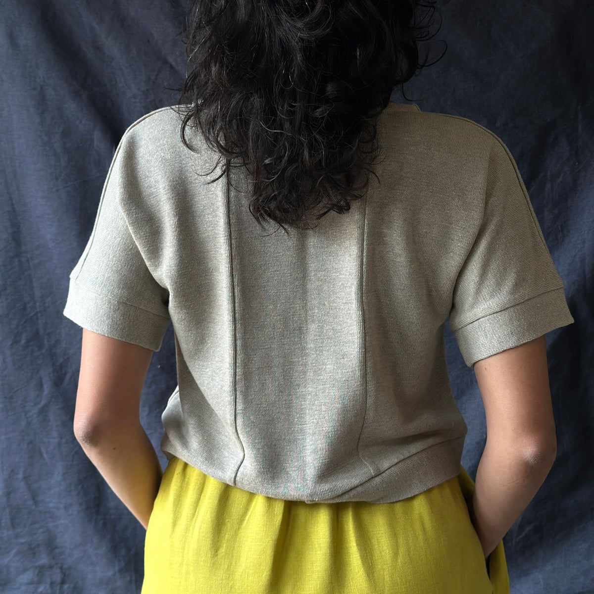 Women's Hemp Pieces Top - 100% Hemp - Natural Hemp *Returning soon